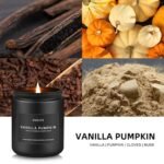 Autumn Scented Candle | Vanilla Pumpkin Aroma - 7 OZ Fall Candles for Aromatherapy Gifts - Image 2