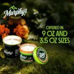 Murphy's Naturals Mosquito Repellent Candles: Citronella & Essential Oils, 9oz, 30-Hour Burn, 2-Pack. - Image 5
