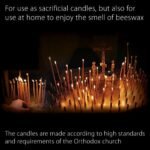 Danilovo Pure Beeswax Candles - Honey-Scented Thin Tapers, 50 Pack, Drip-Free, Ideal for Birthdays & Church. 6.3 x 0.2 inch. - Image 4