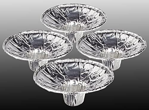 51eI6qpjraL._SL500_.jpg Ohr Candles 50-Pack Extra Heavy Disposable Aluminium Foil Candle Holders and Drip Cups - Image 8