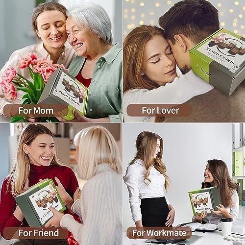 51feqlghFL._SL500_.jpg Home Scented Candles Set - 4 Pack Soy Candles for Men/Women, Long-Lasting Lavender Gifts, Perfect for Mother's Day, Birthdays, Anniversaries. - Image 7