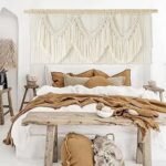 IOWER Extra Large Boho Macrame Wall Decor: 75" W x 35" L Handcrafted Hanging Art - Image 3