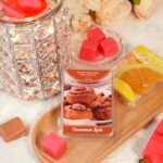 SCENTORINI Fall Scented Wax Melts - 6 Pack: Cinnamon Roll, Salted Caramel, Marshmallow, Lemon, Apple, Vanilla. - Image 6