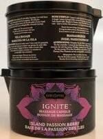 KAMA SUTRA Ignite Massage Candle - 6 oz Island Passion Berry, Coconut & Soy Oil Blend for Couples' Massage - Image 6