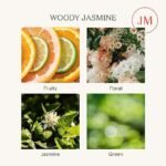 LA JOLIE MUSE Woody Jasmine Scented Candles - Luxury 10oz Gift for Women, Mother's Day, 75-Hour Burn, Natural Soy Wax. - Image 2