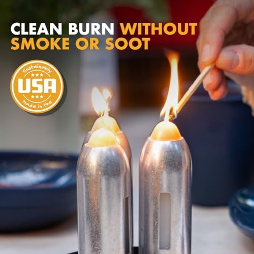 51lTbjQQpxL._SL500_.jpg UCO 12-Hour Natural Beeswax Candles - 3-Pack Candle Lantern for Long-Lasting Light - Image 6