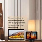Dreamholder 2-Pack Table Lamp: Modern Desk Lamp with 3 USB Ports, AC Outlet, and Phone Stands, Ideal for Bedroom and Office. - Image 8