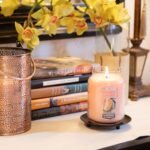 Yankee Candle Tangerine & Vanilla 22oz Large Jar Candle - 110+ Hours of Burn Time - Image 3