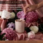 Luxury Velvet Rose & Patchouli Candle for Women - 7.4oz Aromatherapy with Strawberry & Clear Quartz Crystals - Image 6
