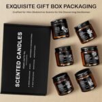 Men's Scented Candle Set | 6-Pack Aromatherapy Candles - 150 Hours Burn Time, Ideal Gifts for Birthdays & Father's Day - Image 3