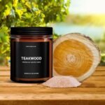 1OAK Teakwood Scented Candles for Men - Premium Soy Wax, Long-Lasting Masculine Aroma - Image 3