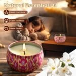 Obisesio Scented Candle Set – 12 Pack Aromatherapy Candles, 2.5 oz Long-Lasting Gifts for Birthdays, Mother’s Day, and Valentine's Day. - Image 3