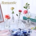 Set of 20 Clear Glass Bud Vases for Weddings, Party Decor & Flower Arrangements. Vintage Mini Vases! - Image 2