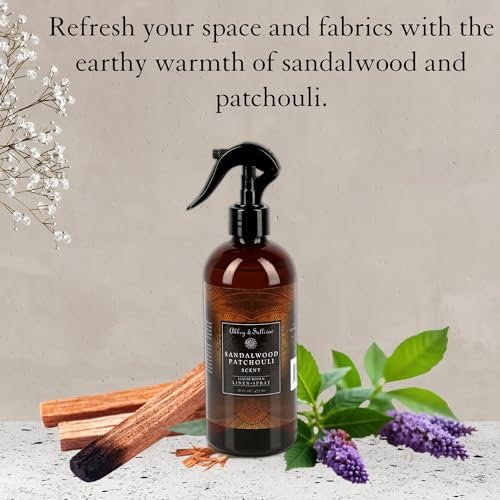 51wm0UT16EL._SL500_.jpg Abbey & Sullivan Linen Spray - Sandalwood & Patchouli, Earthy Odor Eliminator, 2-Pack, 16 oz - Image 2
