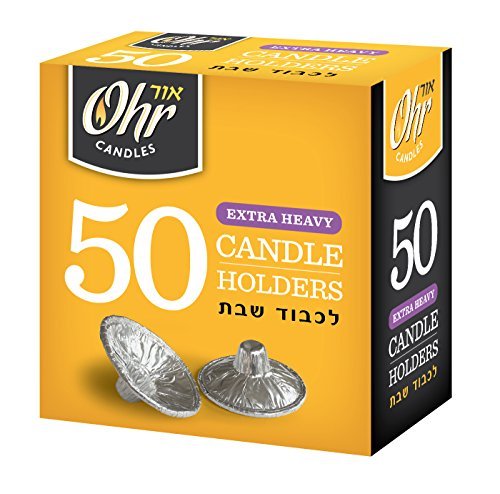 51x2B-H2RVL._SL500_.jpg Ohr Candles 50-Pack Extra Heavy Disposable Aluminium Foil Candle Holders and Drip Cups - Image 7