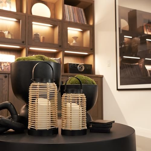 51z5CAvkV2L._SL500_.jpg Handcrafted Natural Rattan Boho Lanterns – Elevate Your Home Decor for Indoor & Outdoor Spaces! - Image 7