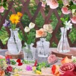Set of 20 Clear Glass Bud Vases for Weddings, Party Decor & Flower Arrangements. Vintage Mini Vases! - Image 3