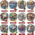 Yinuo Candle Christmas Scented Candle Set - 12 Long-Lasting Soy Wax Candles in Decorative Tins, Perfect Holiday Gifts for Women and Friends. - Image 4