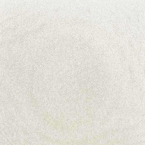 61nk5XlycfL._SL500_.jpg Amazon Basics Small Ottoman Foot Rest: Mid-Century Square Polyester Stool, Ivory White, 18"D x 19.8"W x 18.3"H - Image 6