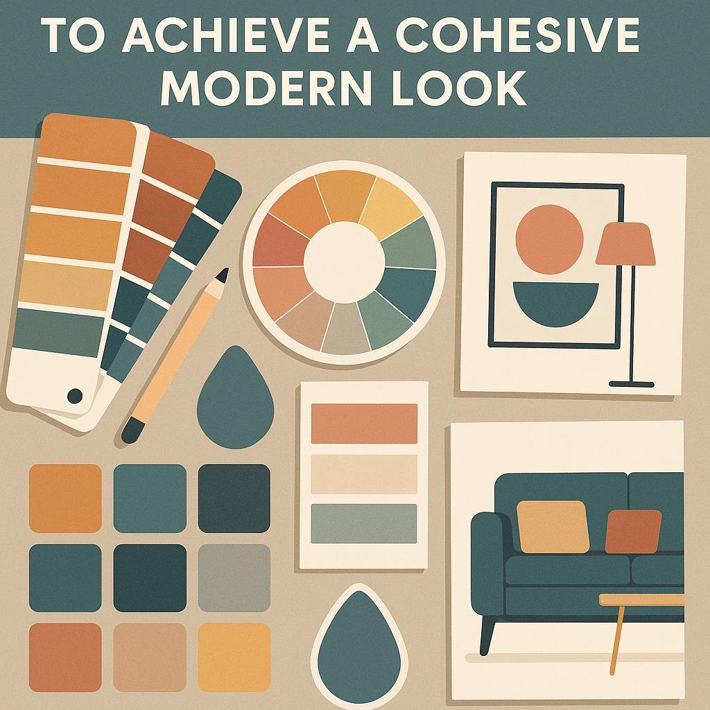 Tips for combining colors to Achieve a Cohesive Modern Look