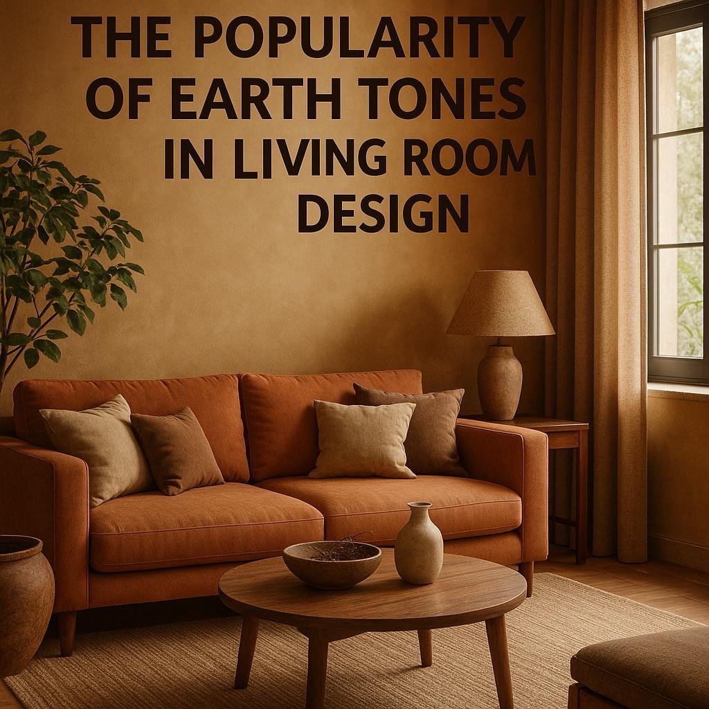The ‍Popularity of⁣ Earth‍ Tones in Living Room Design