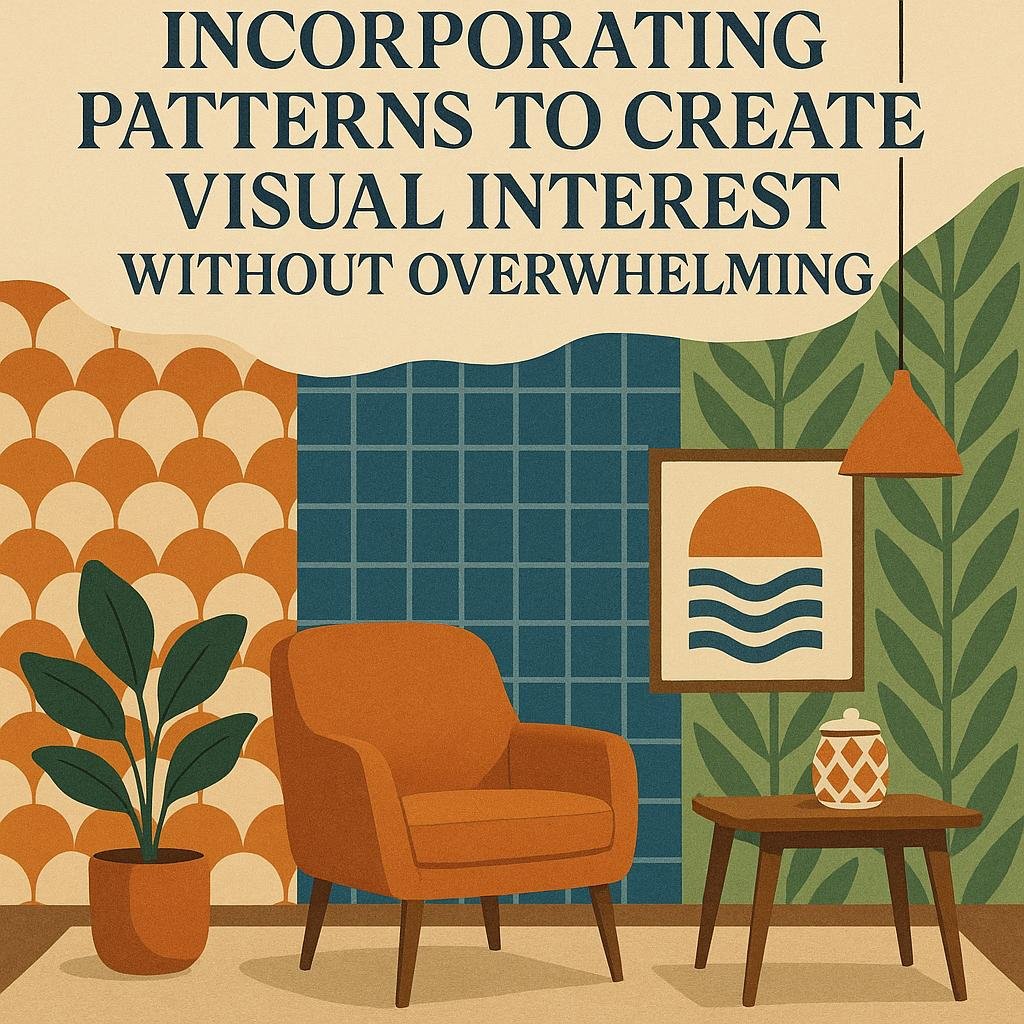 Incorporating Patterns to Create Visual Interest Without Overwhelming