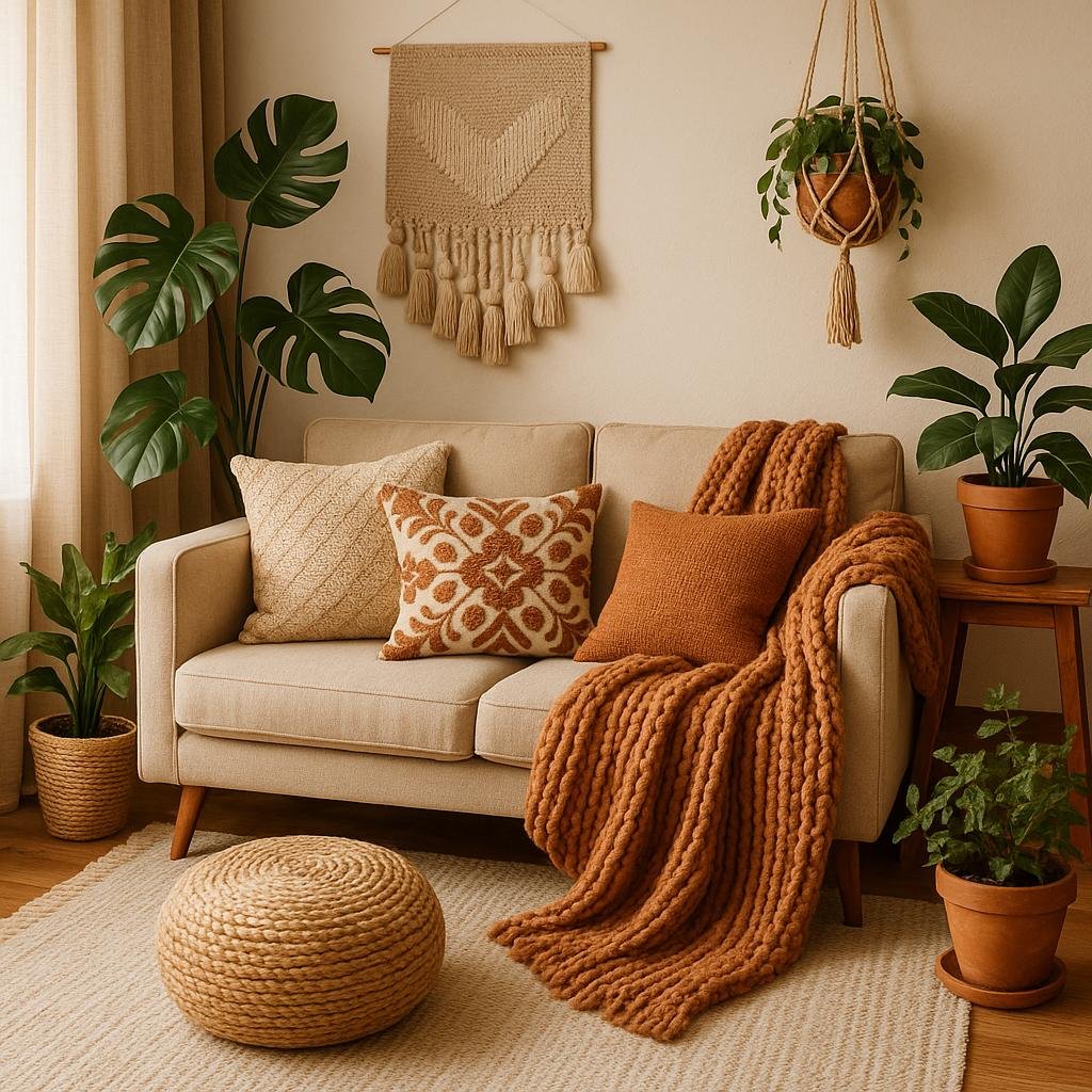 Incorporating Plants and Textiles‍ for‌ a Cozy Feel