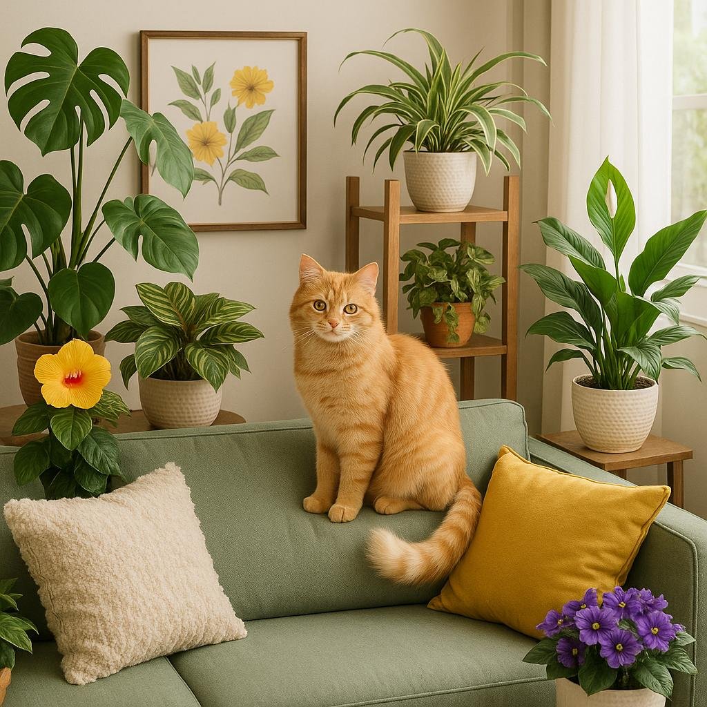 Pet-Amiable Plants That Brighten Your Living Room