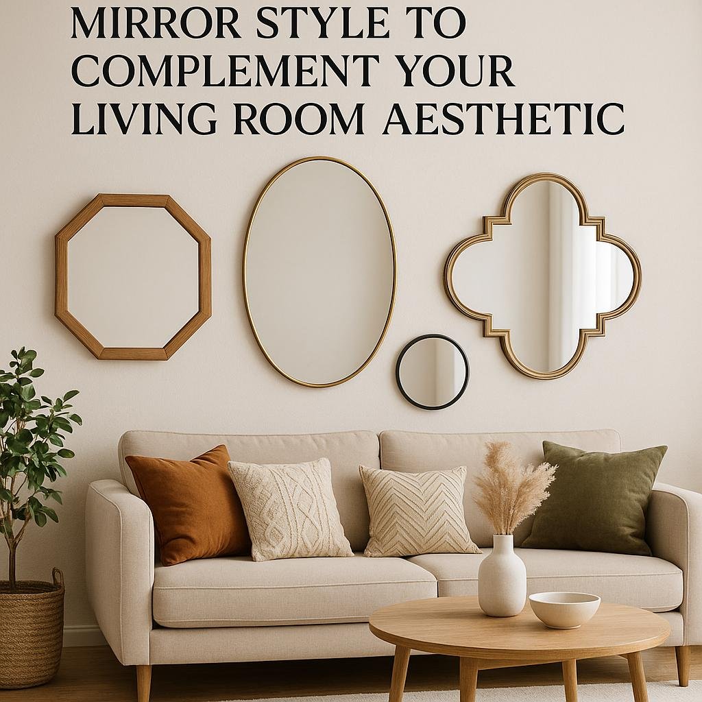 Choosing the Perfect Mirror Style to Complement Your Living Room Aesthetic