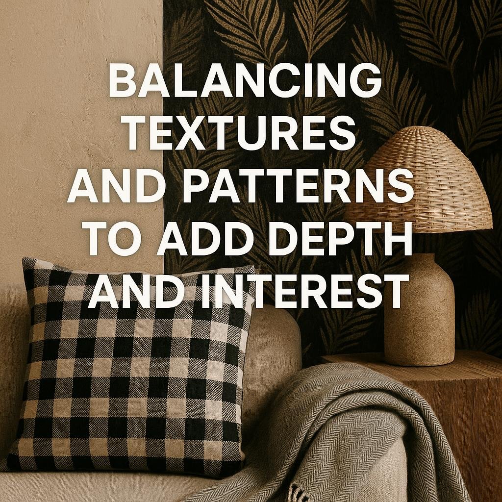 Balancing Textures⁤ and patterns to Add Depth and Interest