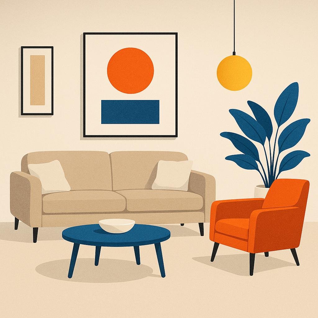Using Accent Colors to Create Focal Points Without Overpowering