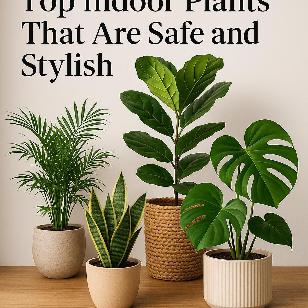 Top Indoor Plants That Are Safe and stylish