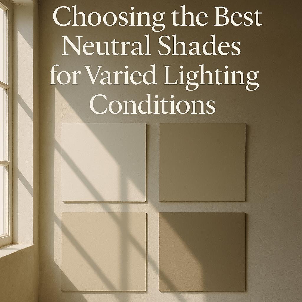 Choosing the Best Neutral ​Shades‌ for Varied Lighting Conditions