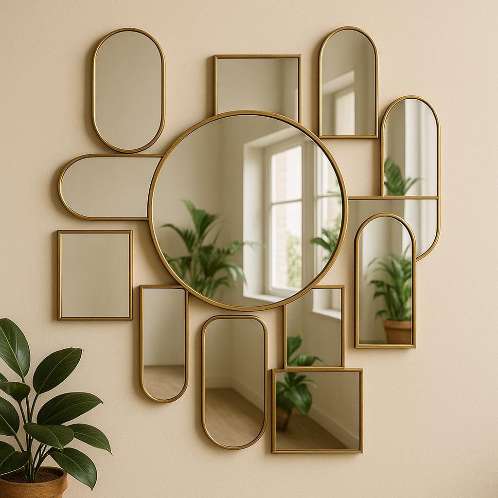 Creative Mirror Arrangements for a Unique Focal Point