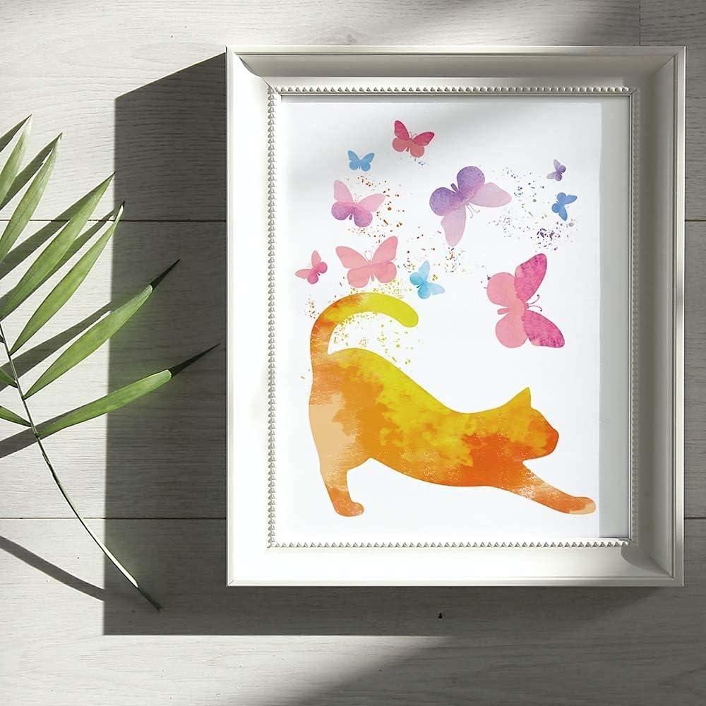 Colorful Cat & Butterfly Prints: A Purr-fect Gift Guide