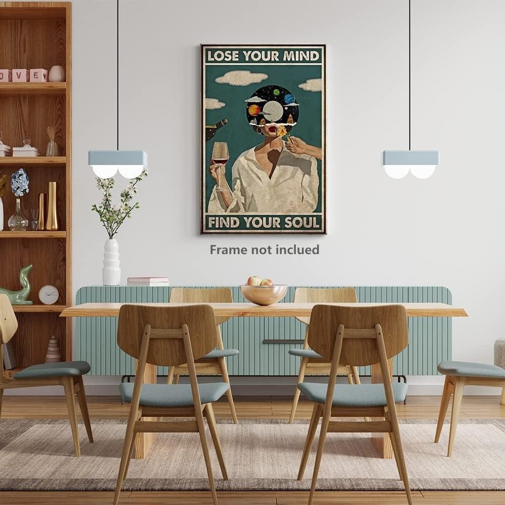 We Explore the Mind-Soul journey: A Vintage ⁣Wall Art Review