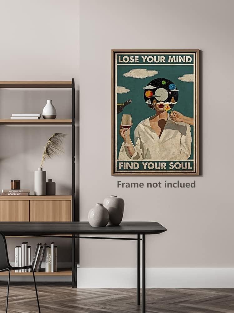 We Explore the Mind-Soul Journey: A Vintage Wall Art⁤ Review