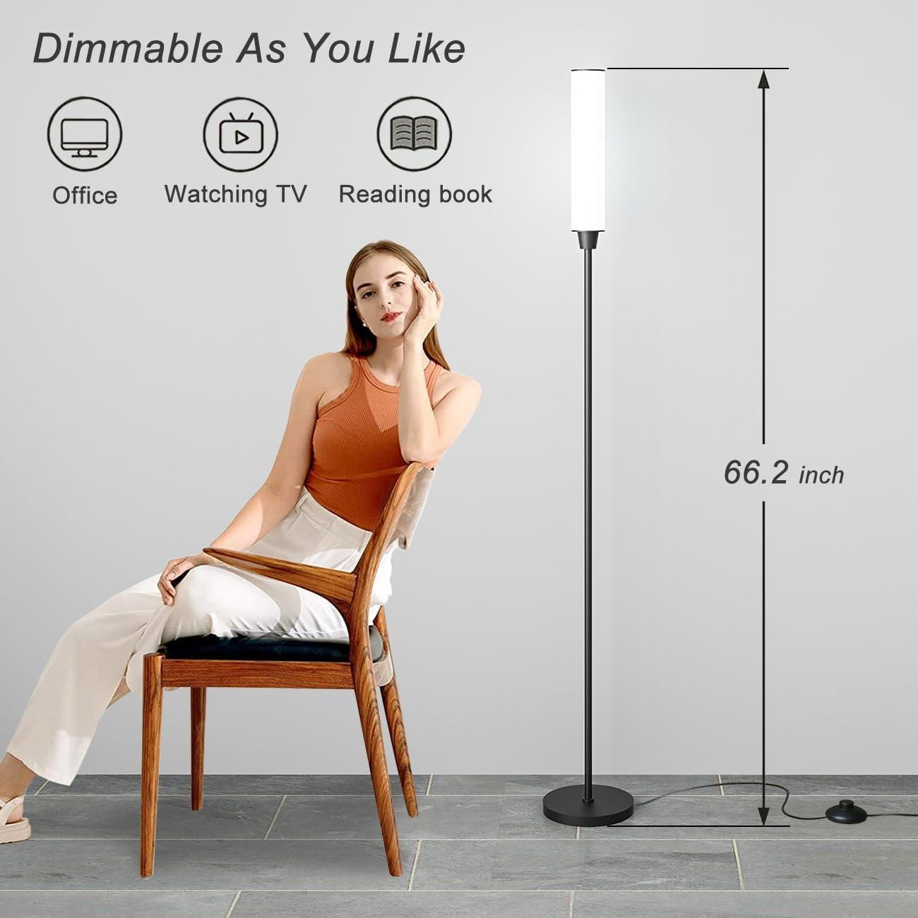 Our Review of Nukanu's Adjustable Floor Lamp with Remote Control