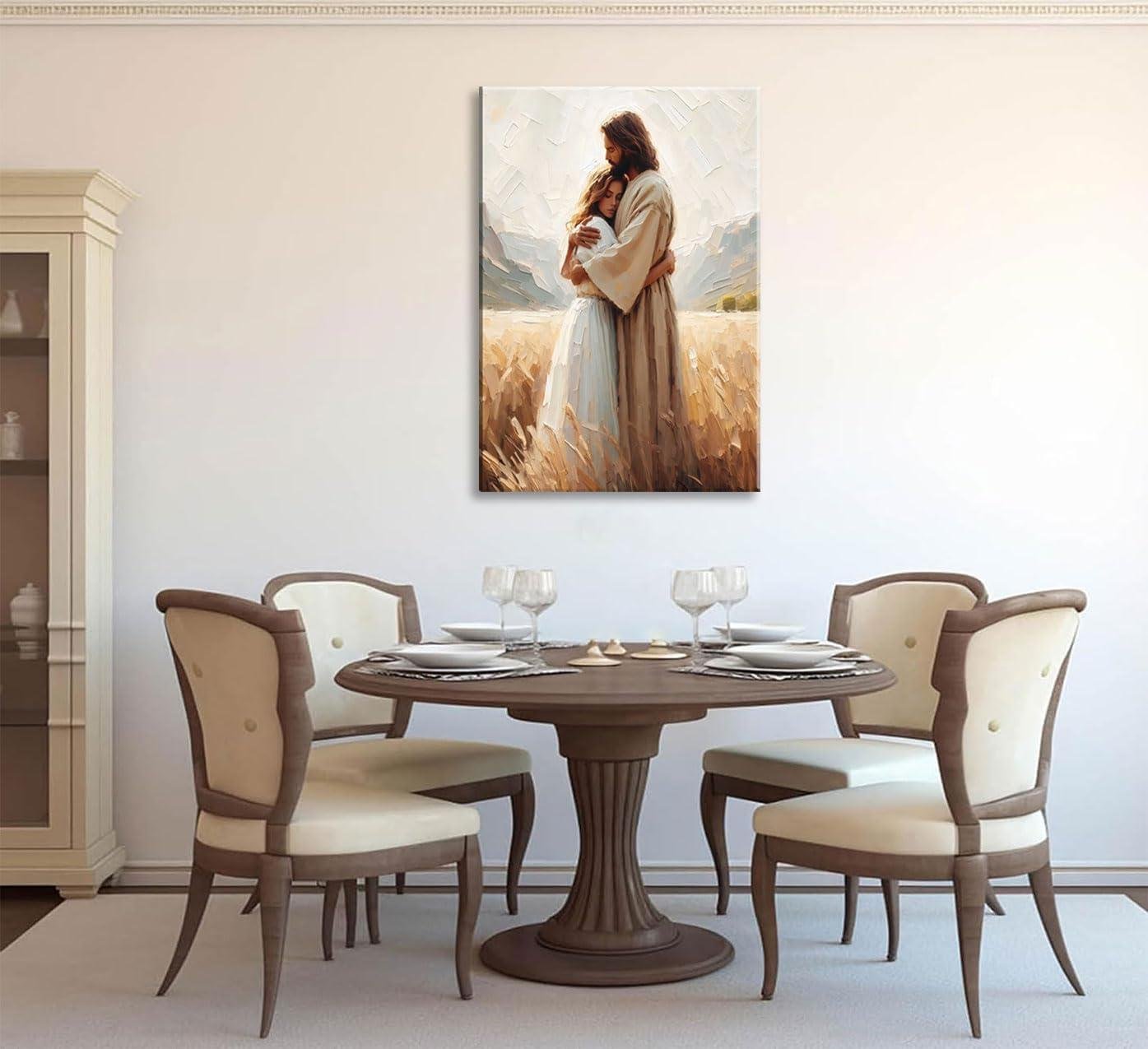 Our Review: Embracing Faith Through jesus Healing Canvas Art