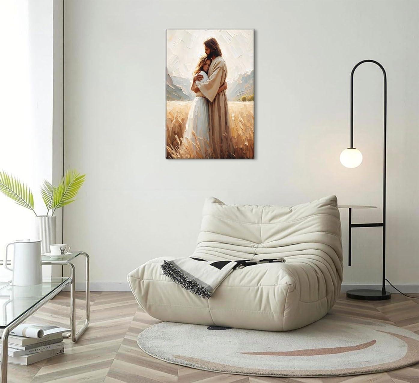 Our Review: Embracing faith Through Jesus Healing Canvas Art