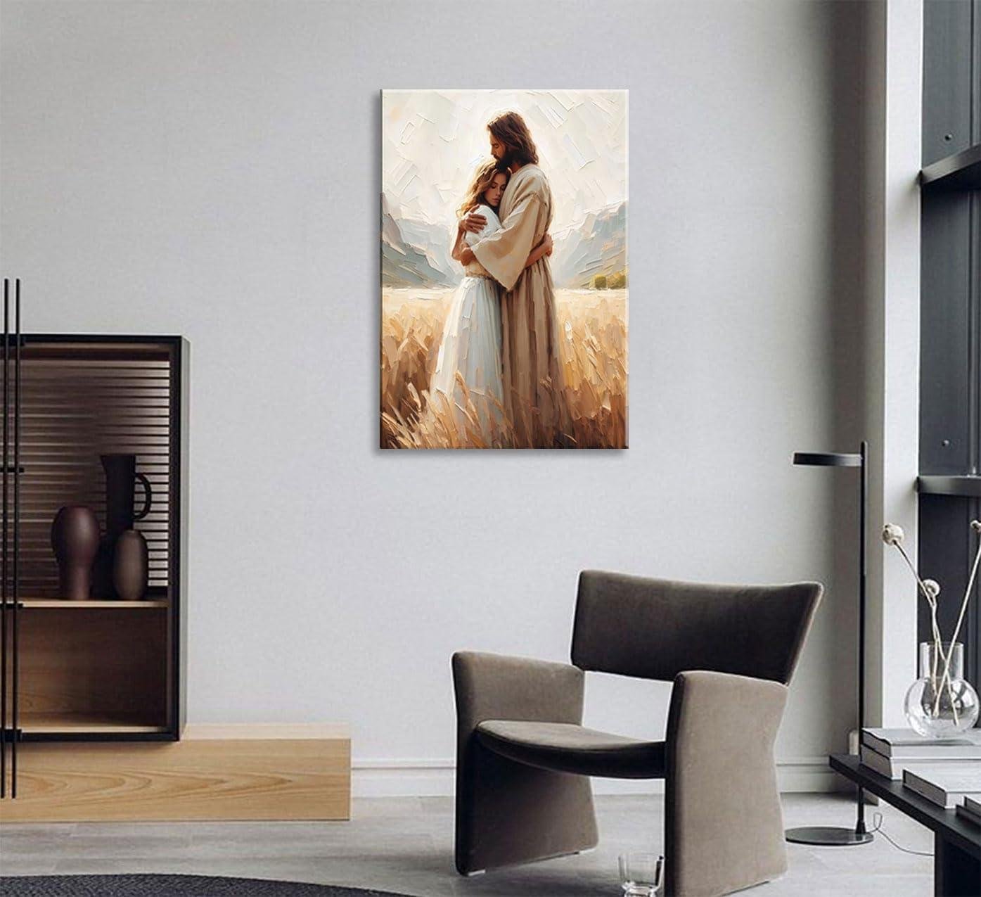 Our Review: Embracing Faith Through Jesus Healing Canvas Art