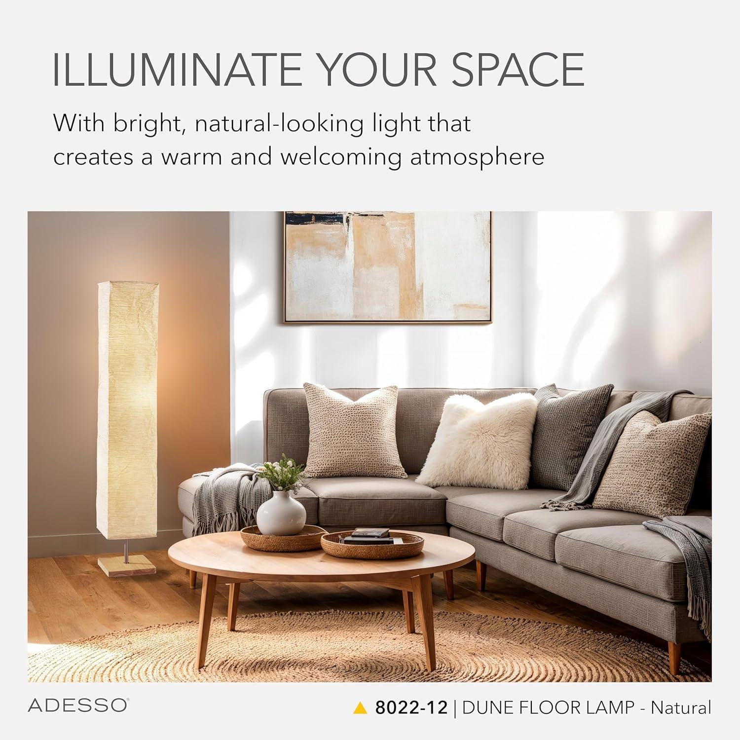 Why We Love the Adesso Three Light Floor Lamp for Cozy Spaces