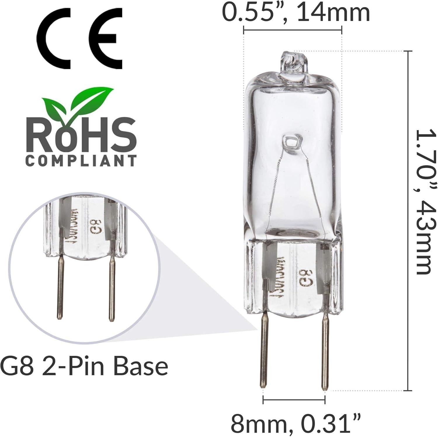 why We Love the Simba Lighting G8 Halogen Bulbs (10 Pack)