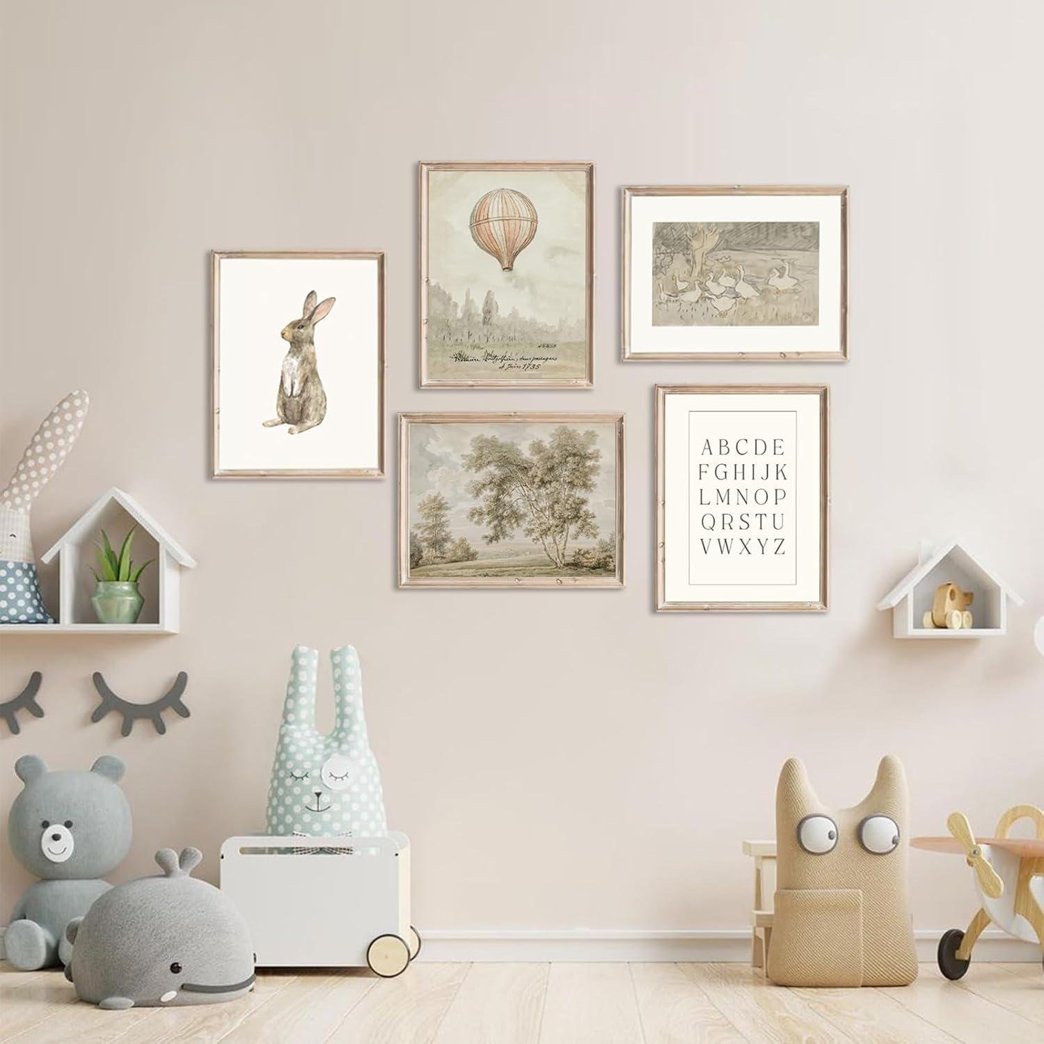 We Review: Elegant Vintage nursery Wall Art for Cozy⁣ Rooms