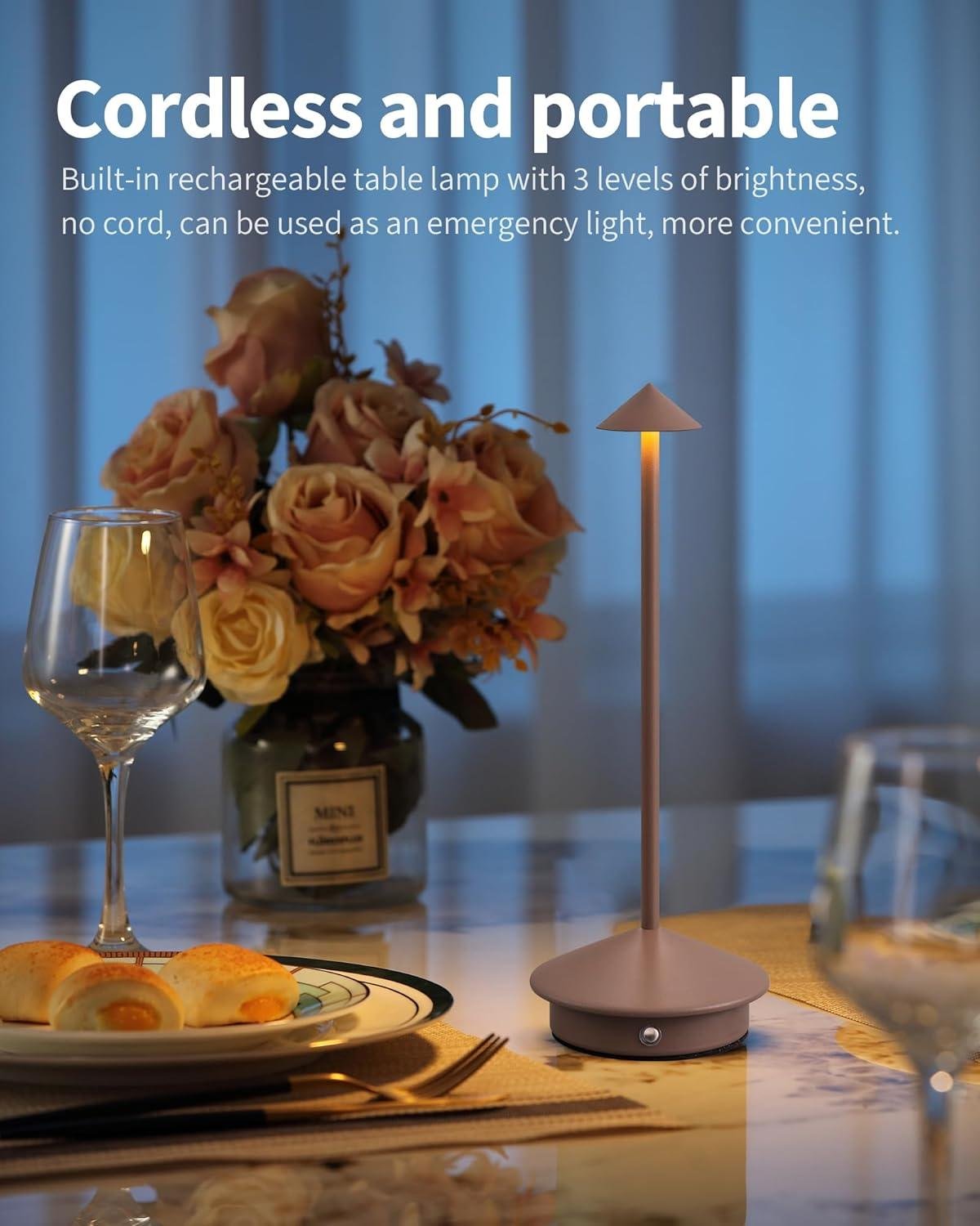 Our Review: ⁢modern ‍Cordless LED Table Lamp Set Benefits