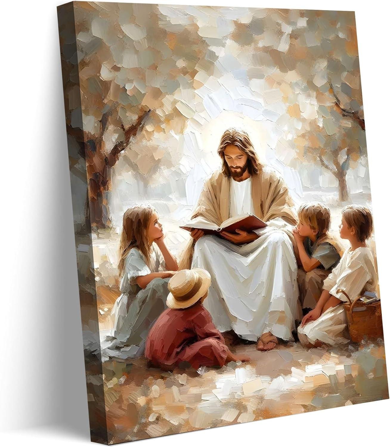 Our Review: jesus Children Canvas Art⁢ for Faith-Filled Spaces