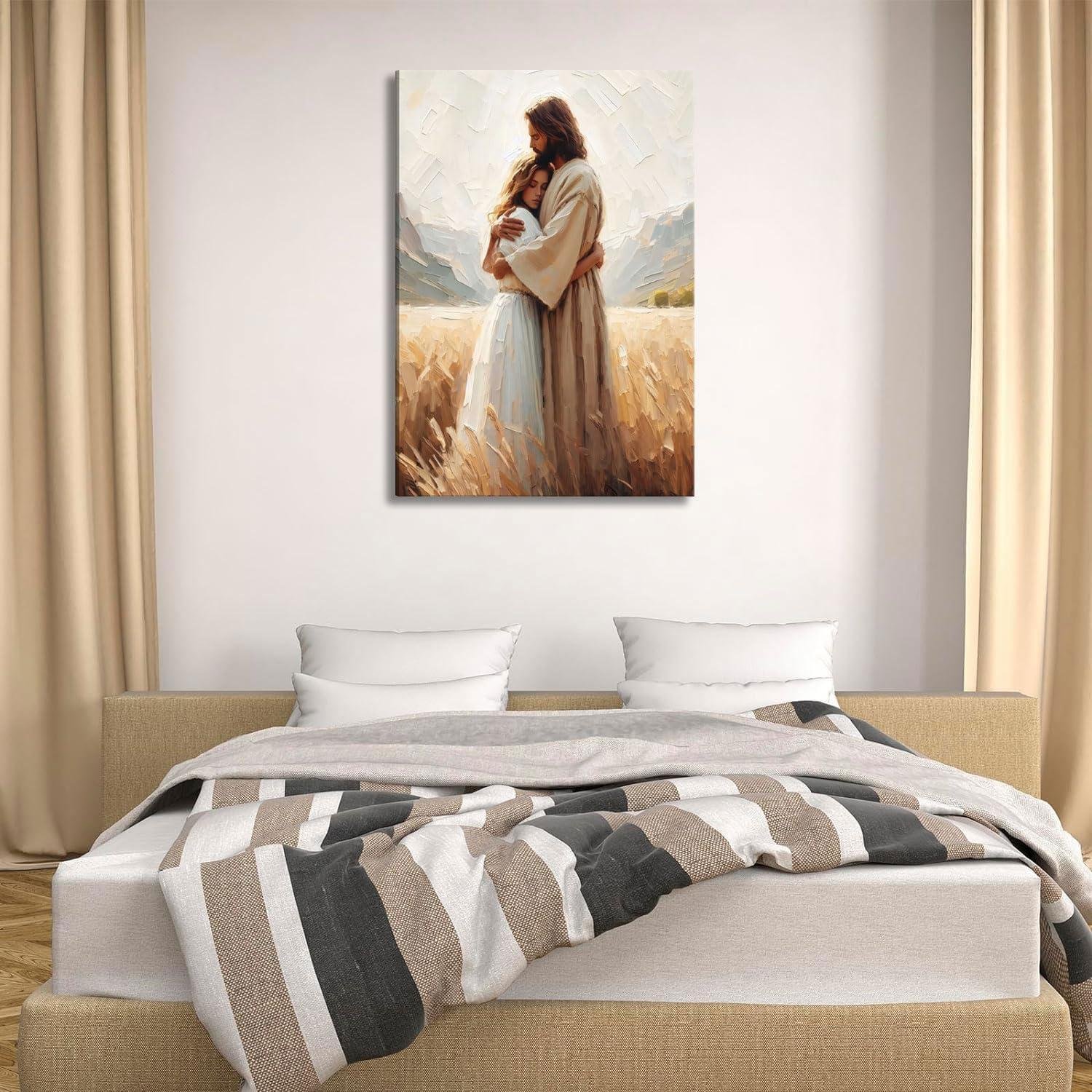 Our Review: Embracing Faith Through Jesus Healing Canvas Art