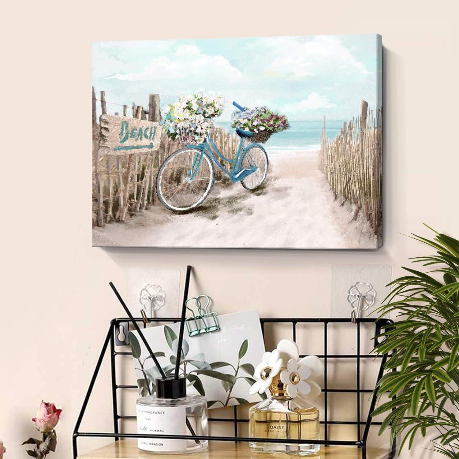 our Review: Serene Coastal Canvas Art for⁣ Your Home Oasis