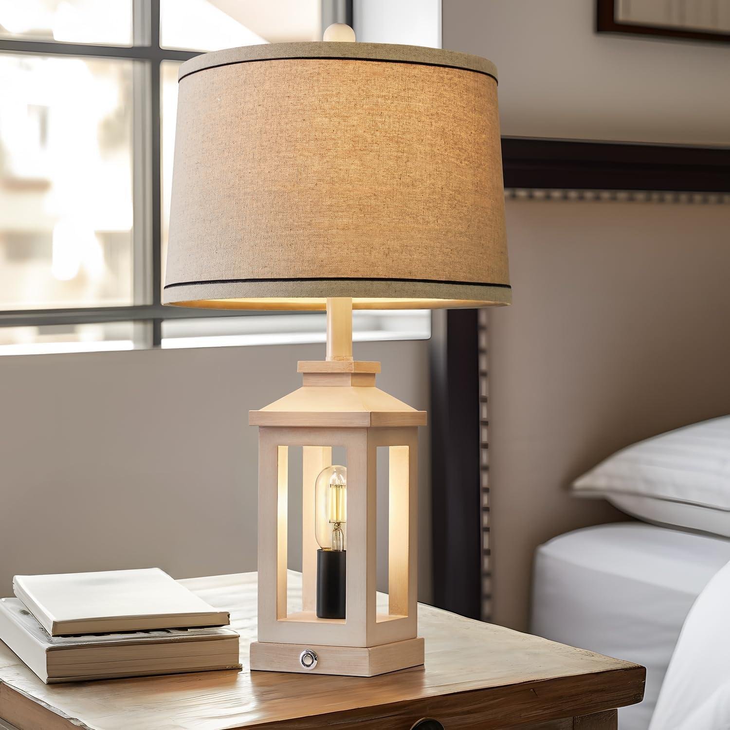 Our ‍Review: Stylish Retro​ Farmhouse Lamps with⁣ USB C+A Ports