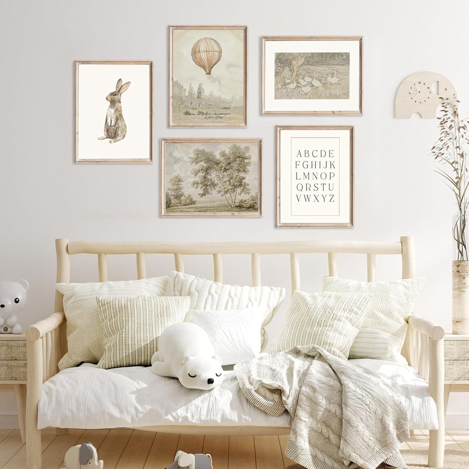 We review: Elegant Vintage Nursery Wall Art for ‌Cozy Rooms
